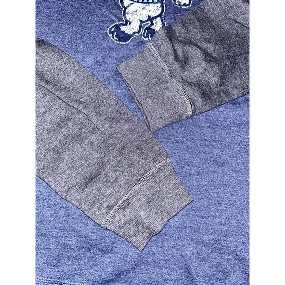 Majestic Men’s North Carolina UNC Long Sleeve Ram Gray Sweatshirt Large L - Picture 8 of 10